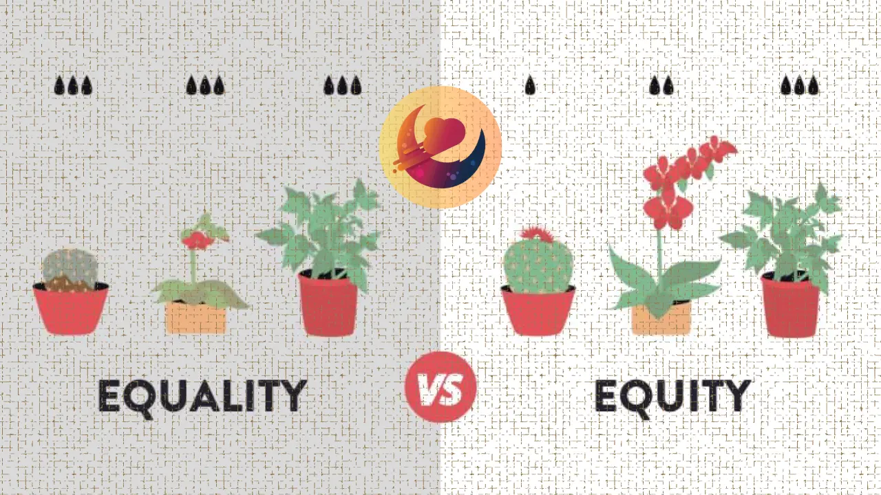 Equity Vs Equality article cover image by Dreamers Abyss